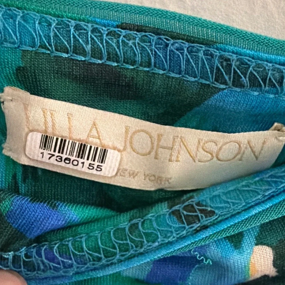 Ulla Johnson Blue Teal Floral Lyocell Maxi Skirt High Waisted Sz 6 Floral Print